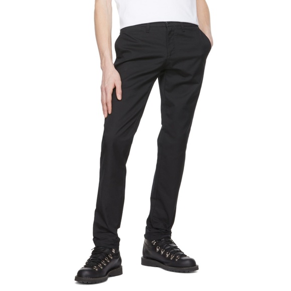 Carhart WIP black Sid chino pants size 29x30 in very good condition - Picture 6 of 10